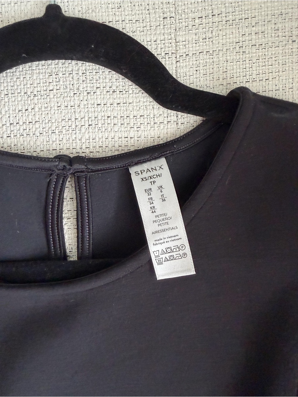 SPANX Black Sleeveless Jumpsuit with Drawstring Waist - Picture 3 of 3